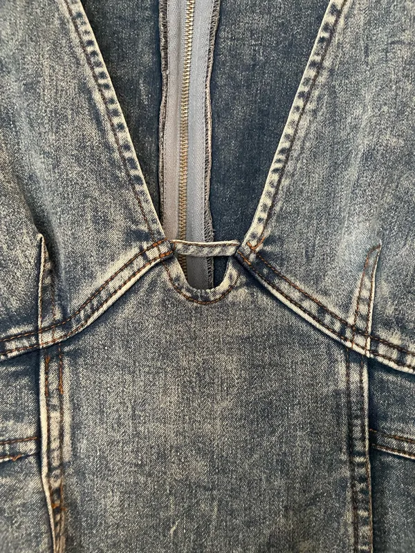 Shop Zoco Sarah Beth Denim Midi Dress - Image 5