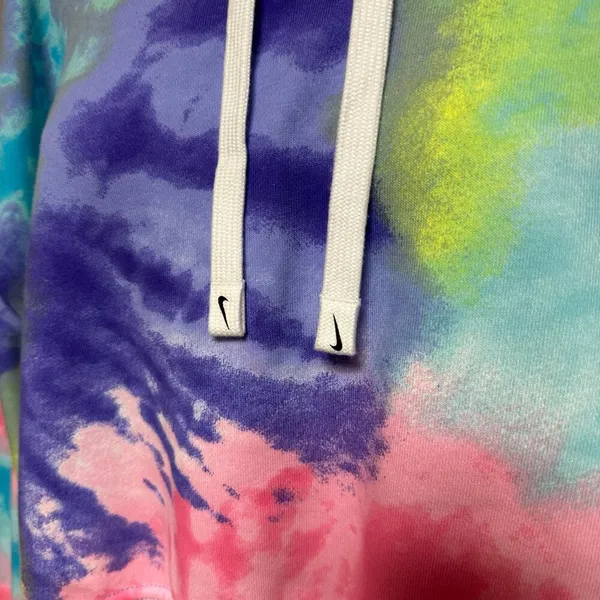 Nike Get Fit French Terry Tie-Dye Training Hoodie - Image 3