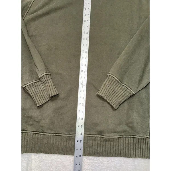 Aerie Green Crewneck Sweatshirt Oversized Pullover Size M - Image 8