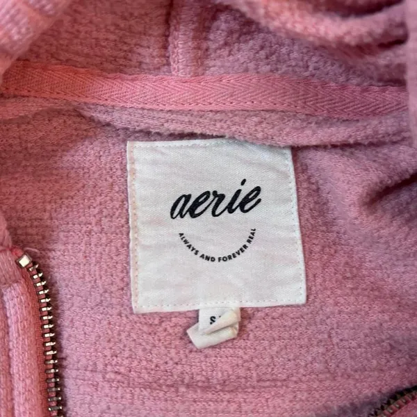 Aerie Women's Pink Hoodie - Image 2