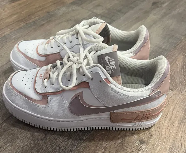 Nike pink and purple air force 1 size 10 - Image 4