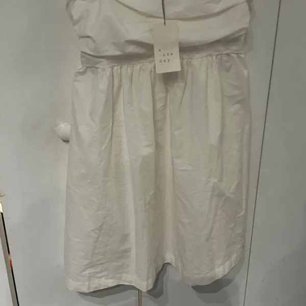 a new day White Spaghetti-Strap Sundress - Image 5