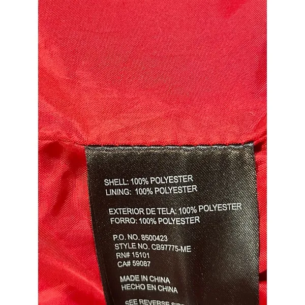 Celebrity pink Vibrant Red Double-Breasted Peacoat Wool Blend Winter‎ Coat - Image 5