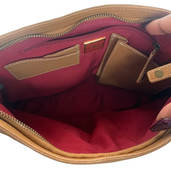 Cole Haan Tan Leather Shoulder Bag - Image 7