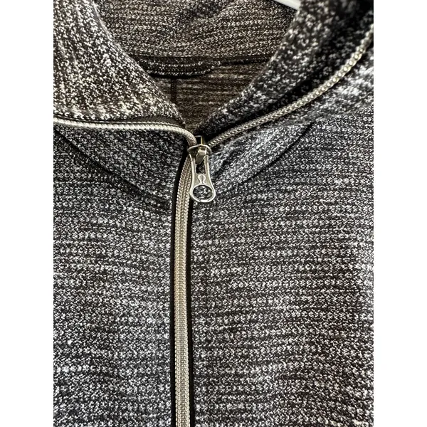 Lululemon Athletica 6 Gray‎ Cowl Mock Neck Full Zip Fitness Yoga Jacket Outdoor - Image 6