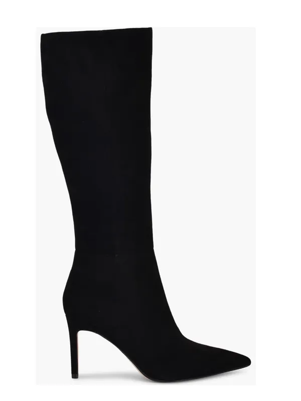 Nine West Cook Knee-High Pointed-Toe Stiletto Boots in Black, Size 5, NEW $249 - Image 2