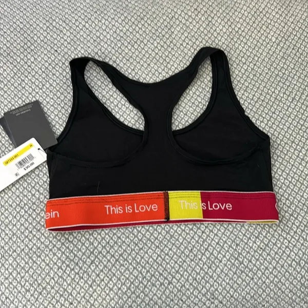 Calvin Klein Pride This Is Love Unlined Bralette - Image 2