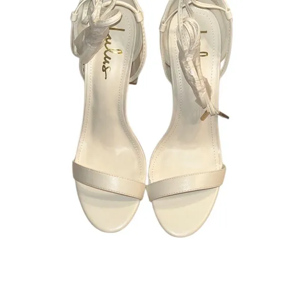 ASOS Lulu’s White Strappy Sandals (Size 11) - Image 6