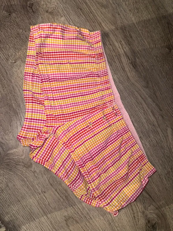 Vintage Y2K PINK Victoria’s Secret Plaid Low waist super short shorts - Image 4