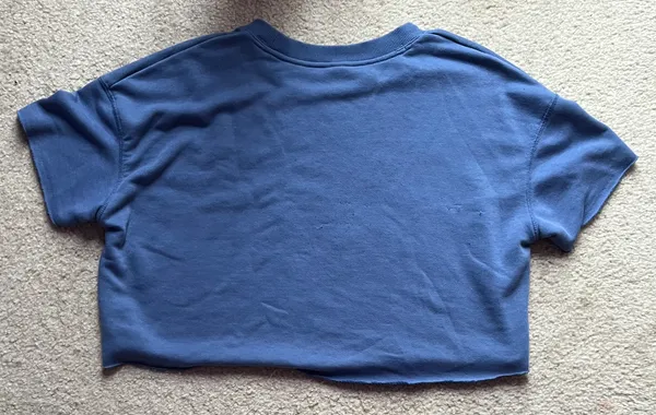 Blue Crop Top Size M - Image 3