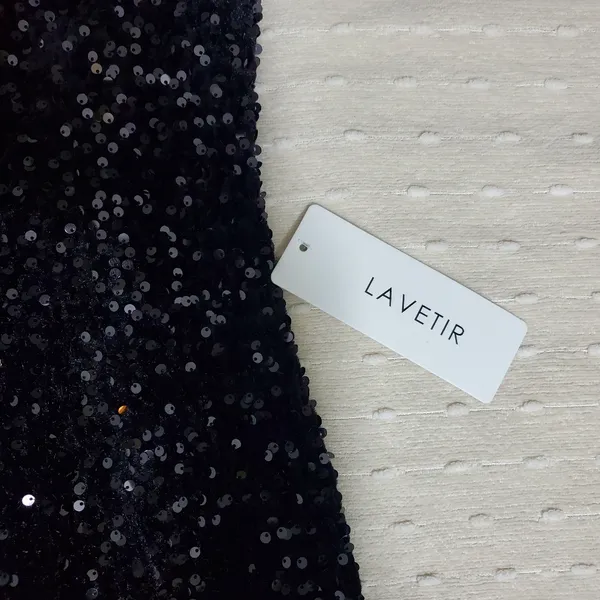 Lavetir Sequin One Shoulder‎ Bodycon Mini Dress Prom Dance Size S - Image 7