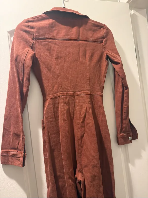 Wilfred Free Utility jumpsuit burnt red size 00 - Image 7