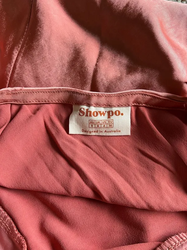Showpo Mini Pink Dress - Image 4