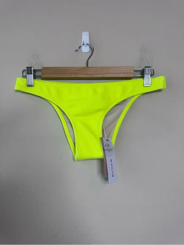 PilyQ Pineapple Reef Teeny Bikini Bottoms - Image 2