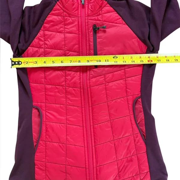 Smartwool PhD Wool Jacket Smartloft Divide Pink Magenta Purple Full Zip Small - Image 12