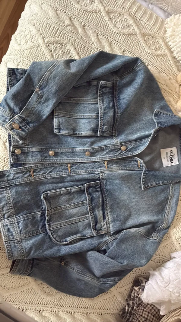 Denim Jacket Princess Polly - Image 3