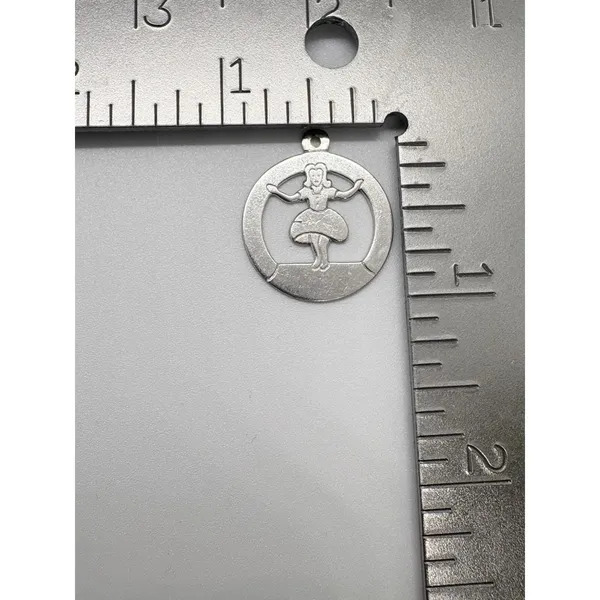 Vintage Forstner‎ Lot of 2 Boy Girl Charm Pendant Sterling 925 Silver 1960s 5.2g - Image 8