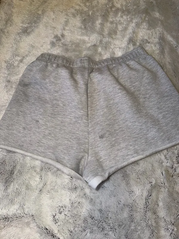 PacSun Gray Athletic Shorts with Logo - Image 4