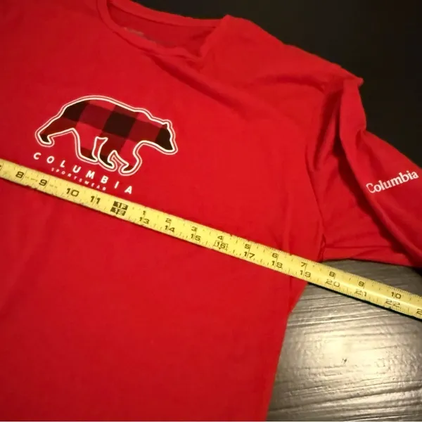 Columbia‎ Red Long Sleeve Shirt - Image 6