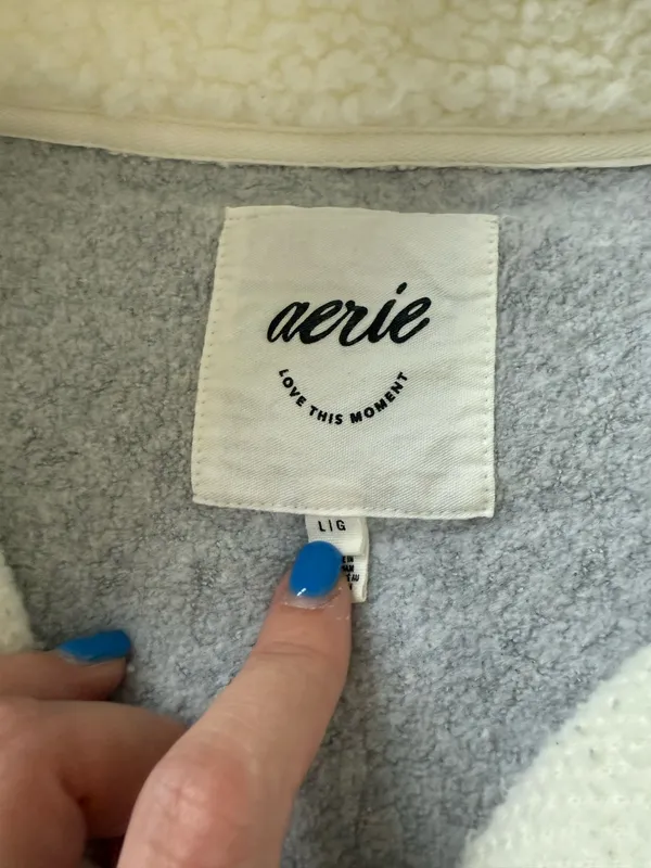 Aerie Quarter-Zip Sweatshirt - Image 3