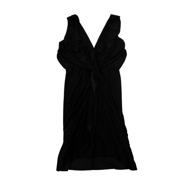 MISA Los Angeles Leza Mini Dress Size XS V-Neck Sleeveless Knot Front LBD Party - Image 3