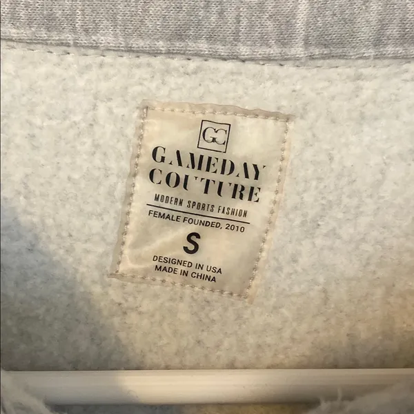 Gameday Couture Gamecocks Gray Button-Up Fleece lined Shirt - Image 2