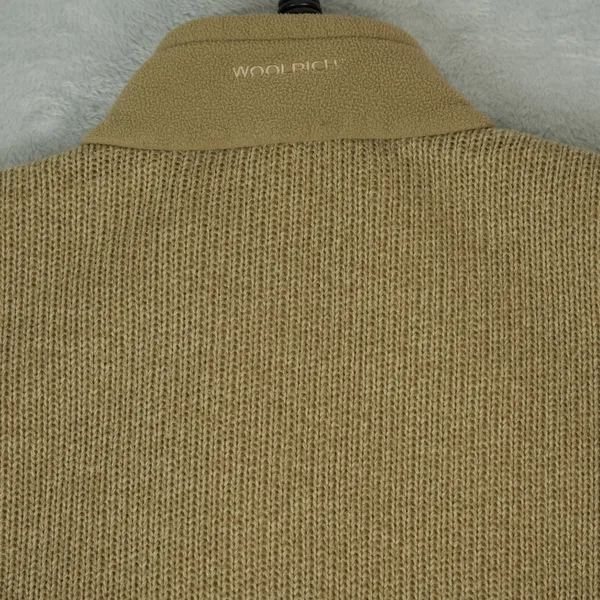 Woolrich Vest Womens M‎ Full Zip Acrylic Blend Brown Gorpcore Cabincore - Image 4