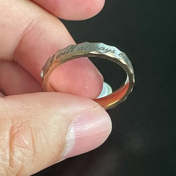 I will always be with you woman promise ring size 10 - Image 4