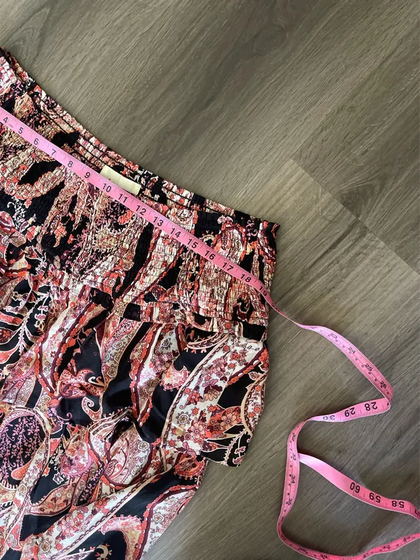 Anthropologie Tyla Tiered Paisley Print Mini Skirt - Image 6
