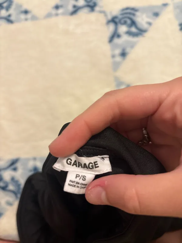 Garage Tube Top Black - Image 3
