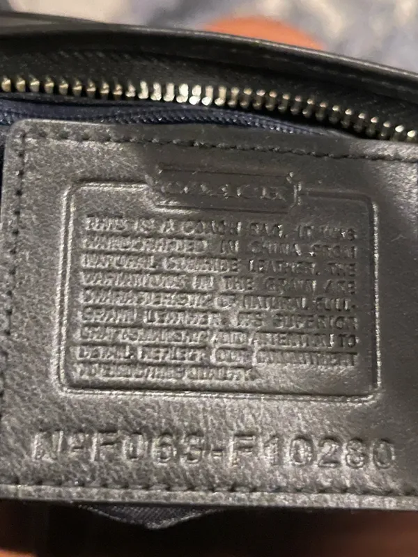 Coach Hobo Classic Black Leather Shoulder Bag - NWT - Image 4