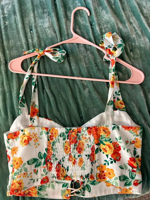 WAYF Set Floral Skirt - Image 5