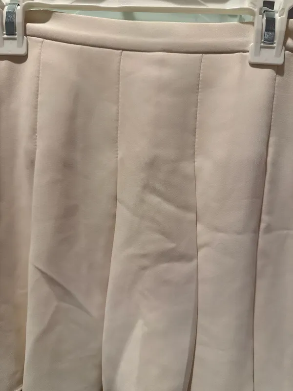 Amanda Uprichard Dixon Pleated Skort in Ivory, Size S - Image 2
