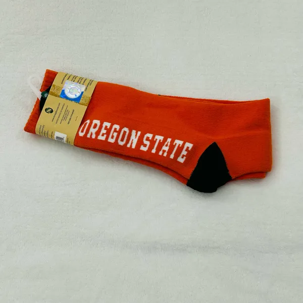 Oregon State Beavers NCAA Football Orange Donegal Bay Calf High College Socks - Image 5