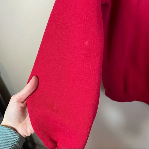 ✨ Vintage Lee‎ Red Iowa Crewneck Sweatshirt Large - Image 7