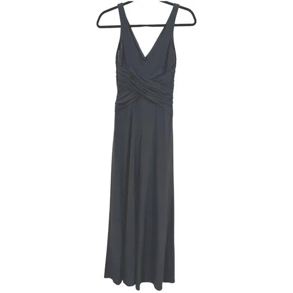 NWT Vintage 90s Laundry by‎ Shelli Segal V-Neck Sleeveless Evening Gown Size 0 - Image 5