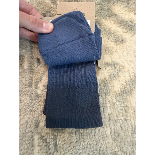 On Cloud All Day Socks Women's Denim/black Sz 5-6 NWT - Image 9