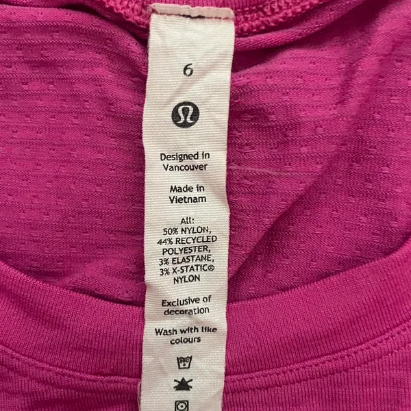 Pink Lululemon Top - Image 3