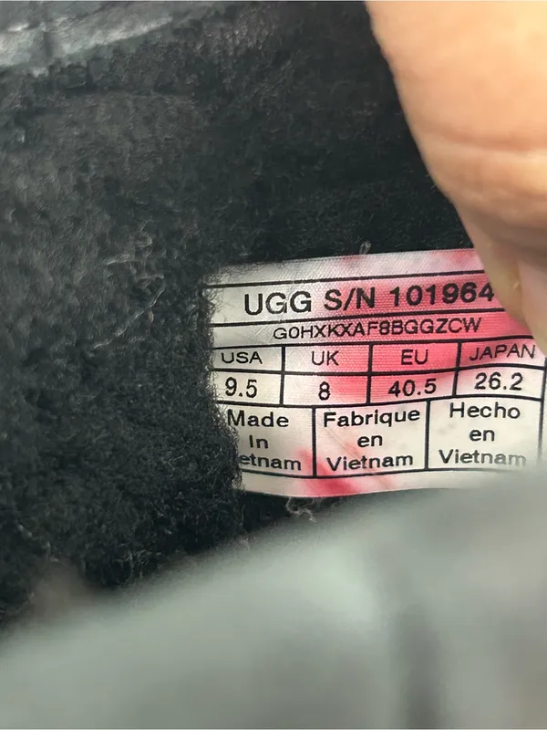 UGG Black Classic Mini Waterproof Boots Size 9.5 - Image 8