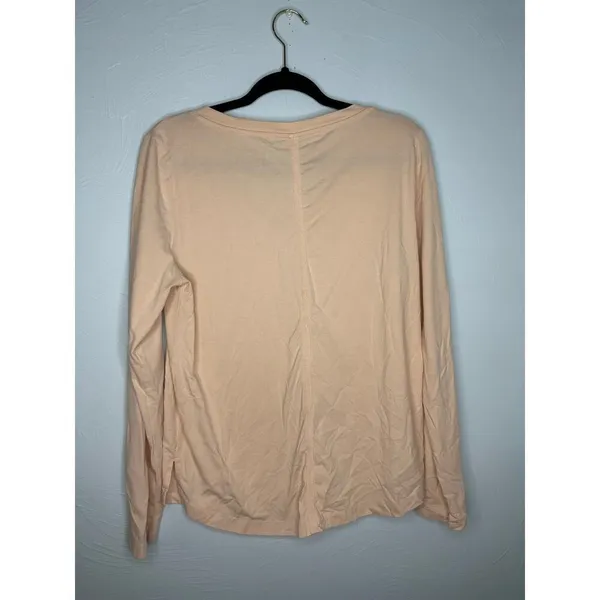 SOMA Restore Aloe Knit Pajama Set Women's Size Large Peach Pink PJS Comfort Soft - Image 3
