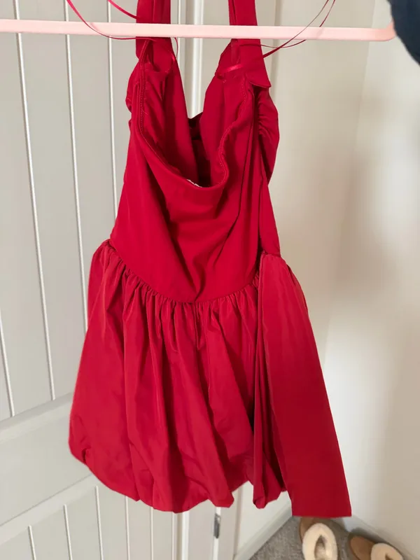 Garage Mini Dress Red  - Image 3