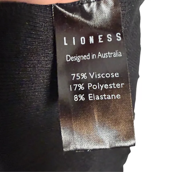 Lioness Field of Dreams Black 2 Piece Muscle Top Foldover Maxi Skirt Set Small - Image 8