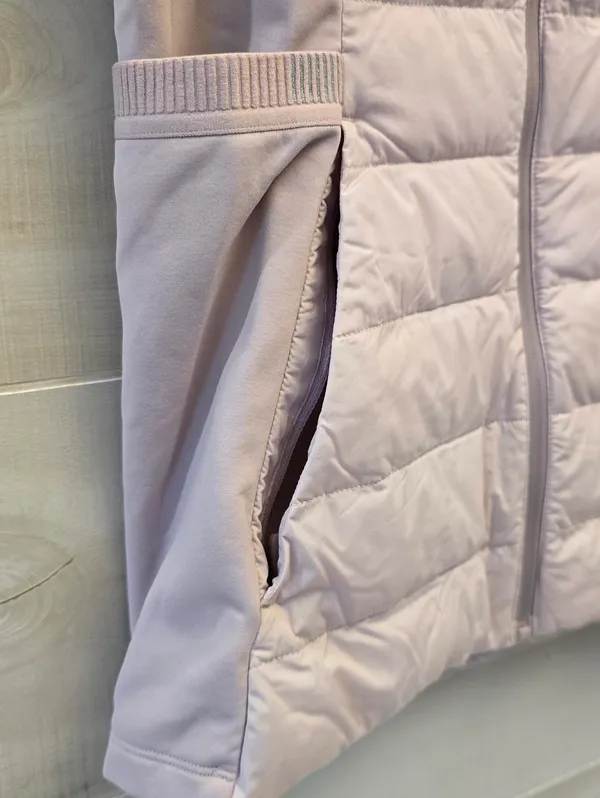 {8} Lululemon Down For It All Puffer Vest Porcelain Pink - Image 4