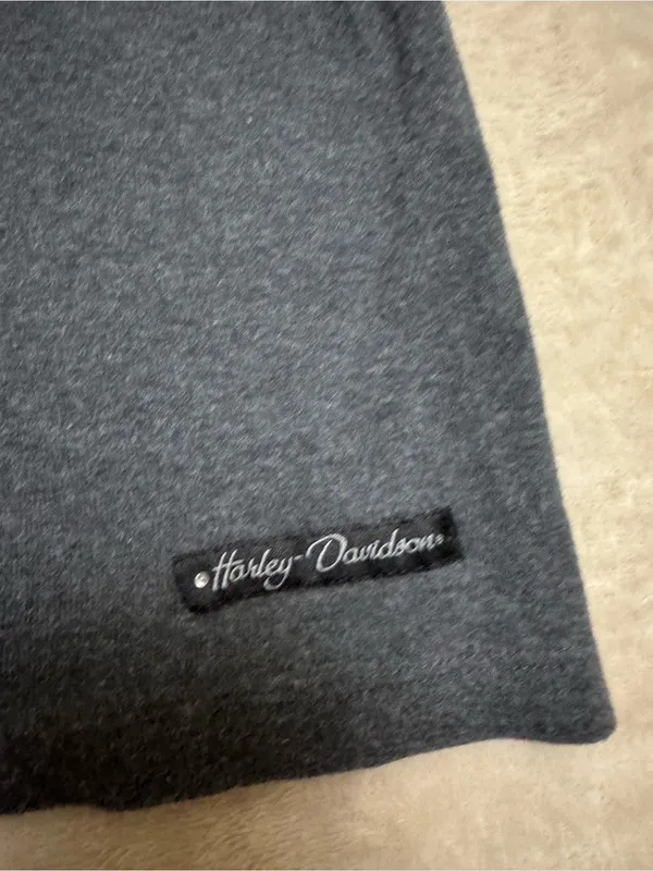 Harley Davidson Gray Tank Top XL Vintage Biker - Image 4