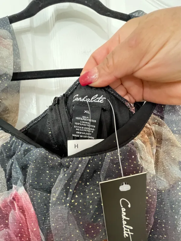 Brand New Candalite Formal Floral Maxi Dress - Image 11