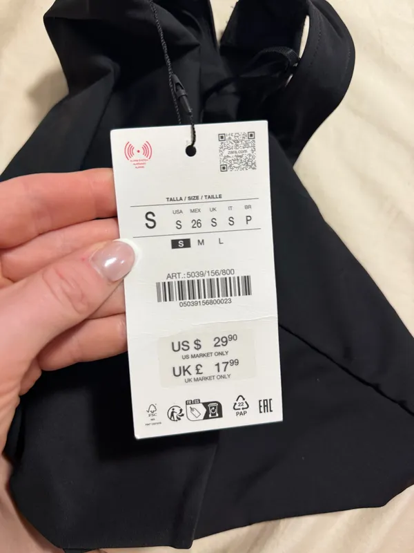 ZARA Bodysuit Black - Image 4