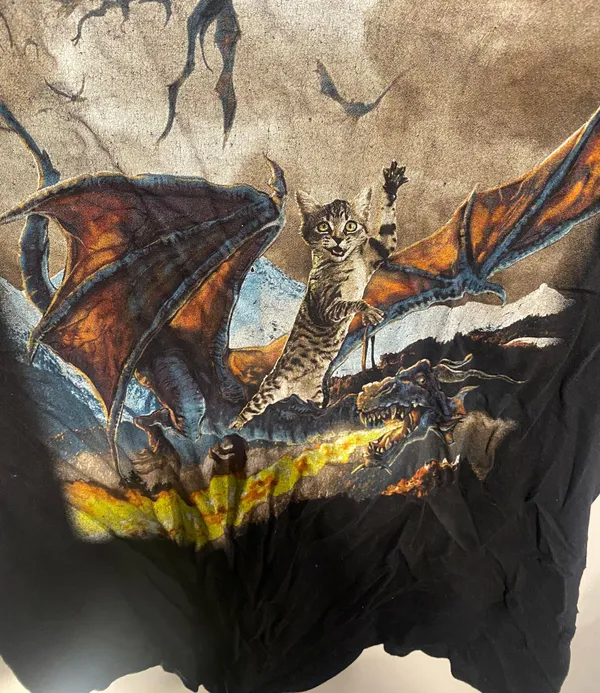 Black Matter Graphic T Shirt - Image 2