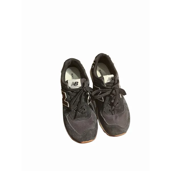 New Balance Shoes Mens 7.5 Women’s Classic Suede Running Sneakers WL574XB2 Black - Image 9