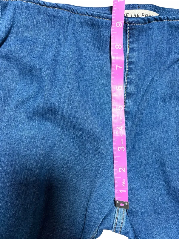 Free People We The Free Penny Pull-On Flare Jeans Size 28 - Image 7