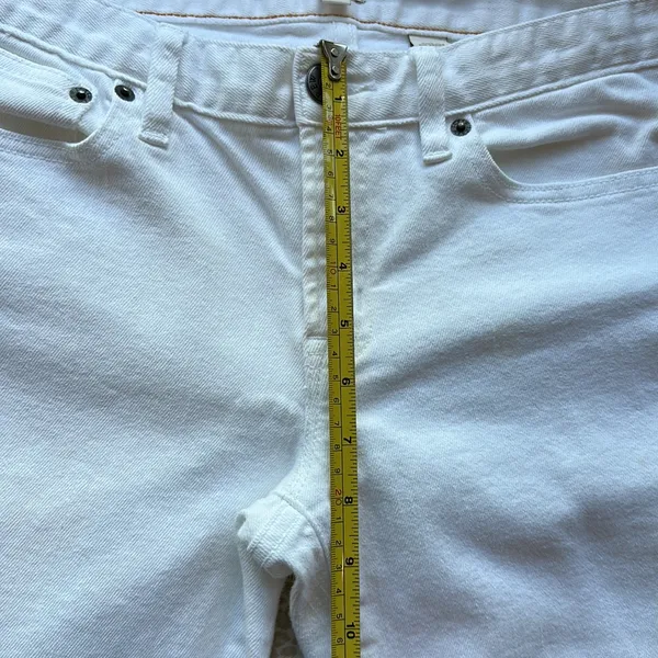 J Crew White Ankle Jeans - Image 7